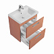 Тумба с раковиной Roca The Gap Original 60 2 ящика, ZRU9307837, терракота