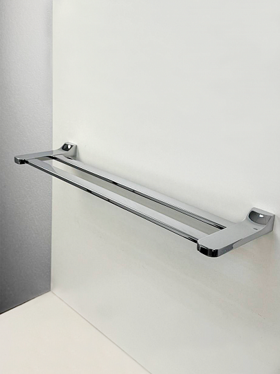 Держатель полотенец двойной 60см VRI Bauta HG800915 латунь