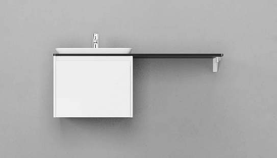 Тумба под раковину Klaufs 560-0-1 навесная Velvex