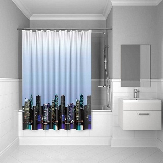 Штора для ванной комнаты Iddis 200*240 см city 210P24RI11