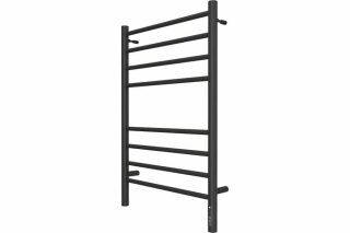 Полотенцесушитель электрический КС АВРОРА П8 500*800 (9005) Черный матовый Terminus 4670078527493