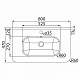 Тумба с раковиной 80 см Iddis Brick 80 BRI80W0i95K