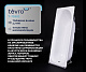 Ванна стальная TEVRO форма Аула 2,7 мм 170х70х40 (белый лотос) + опорная подставка ОР-81200 ВИЗ