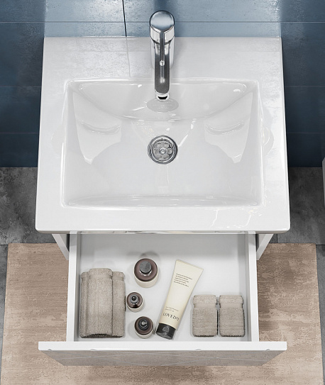 Тумба с раковиной Vigo Geometry 500-0-1 навесная