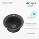 Мойка кухонная Шелли круглая графит AQUATON 1A734732SS210