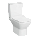 Унитаз напольный безободковый Vitra Integra Square Open-Back с тонким сид микр 9833B003-7205