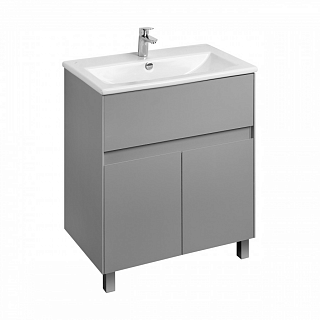 Тумба без раковины Aquaton Форест 75 туманный серый 1A278201FR4D0