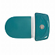 Унитаз-компакт Sanita Luxe Best Color Sea (сиденье дюропласт, микролифт) BSTSLCC08120522