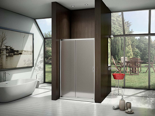 Душевое ограждение Good Door Latte WTW-120-C-WE