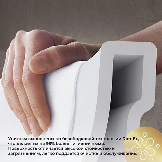 Унитаз подвесной MONTEREY LT-101E-UQ3 торнадо (крепеж, сиденье в комплекте)