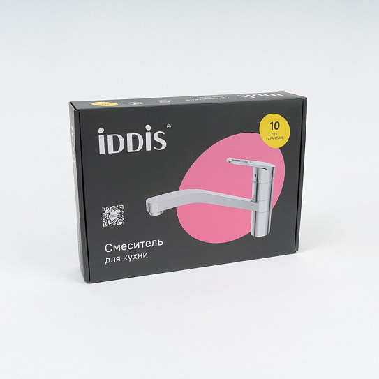 Смеситель для кухни IDDIS KLNSB00i05 Китчен Лайн (Kitchen Line) хром глянцевый