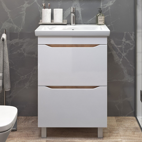 Тумба с раковиной Vigo GRANI 600-0-2