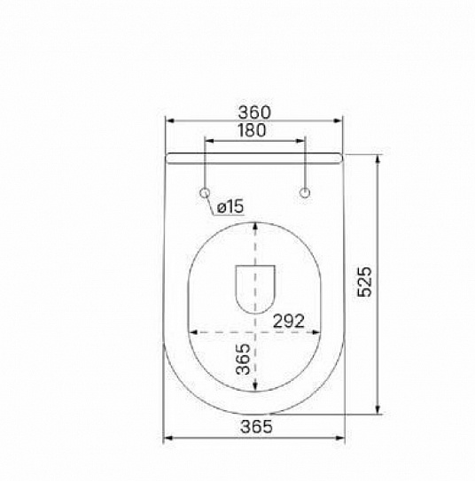 Сиденье для подвесного унитаза, Stone, белый, дюропласт, IDDIS, 947STOW3SK