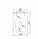 Сиденье для подвесного унитаза, Stone, белый, дюропласт, IDDIS, 947STOW3SK