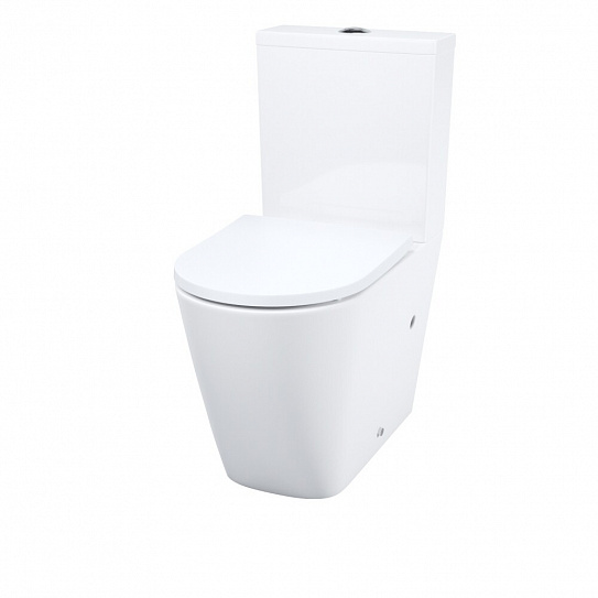 Унитаз-компакт безободковый Iddis Slide с системой смыва Торнадо SLIRDSEi24