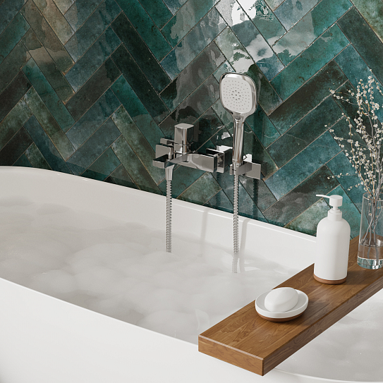 Смеситель для ванны с коротким изливом WasserKRAFT Naab 8601