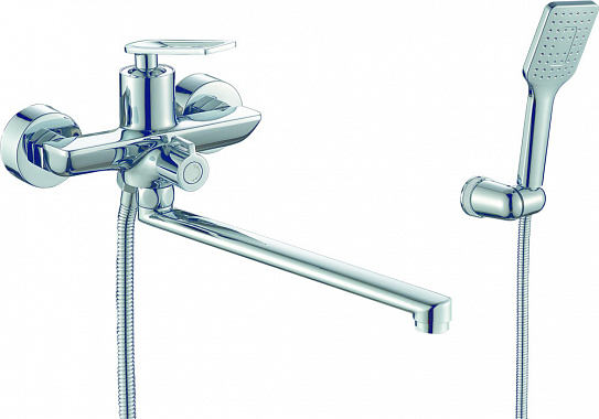 Смеситель для ванны с длинным поворотным изливом RUSH Palm PL2530-51