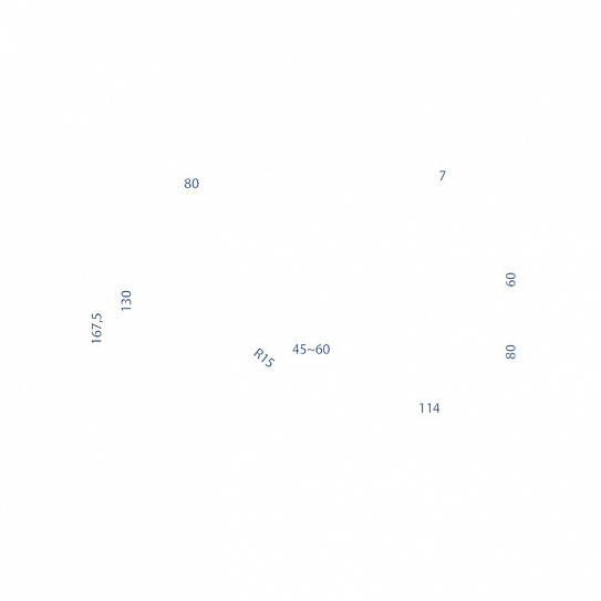 Смеситель скрытого монтажа с двумя выходами IDDIS Ray RAYSB00i67