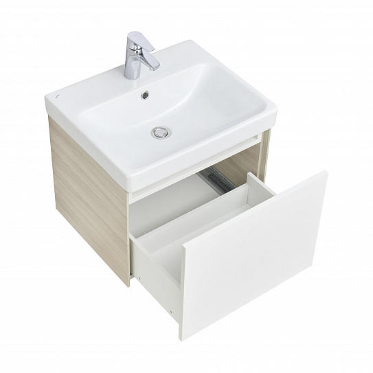 Тумба под раковину Aquaton Марти 55 ясень шимо 1A263201MY010