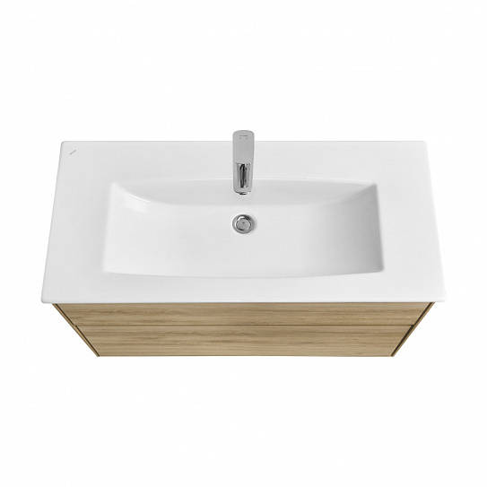 Тумба под раковину Aquaton Либерти 100 дуб эльвезия 1A279601LYC70 (под рак. Элина 100)