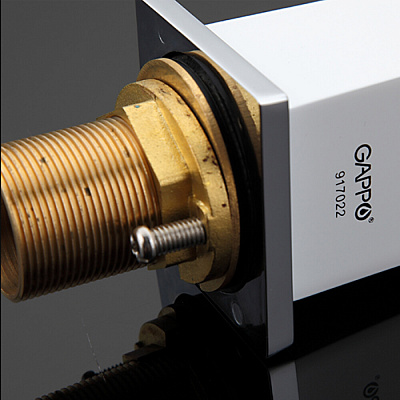 Смеситель для биде Gappo G5048 белый/хром ф35