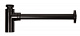 Сифон для раковины ARROWHEAD 1-1/4" рег высоты 120мм отвод 300мм 730005