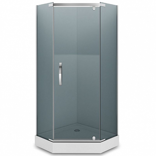 Душевое ограждение 100х100 ALEX BAITLER AB245-100 трапеция