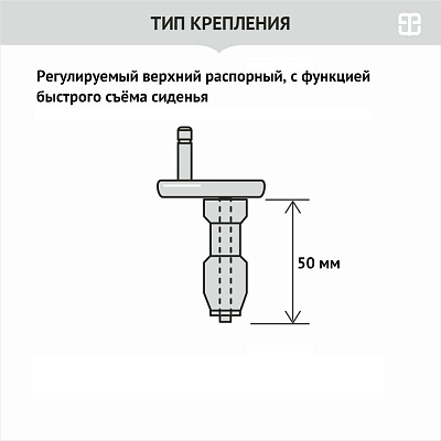 Сиденье для унитаза  BERGES дюропласт Gap Slim SO, микролифт, быстросъем 013003