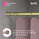 Карниз для ванной комнаты 110-200 см, золотой матовый, IDDIS, RSG0120i14