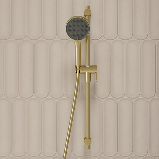 Лейка для душа, золото матовое, Iddis Aiger, AIG4FMGi18