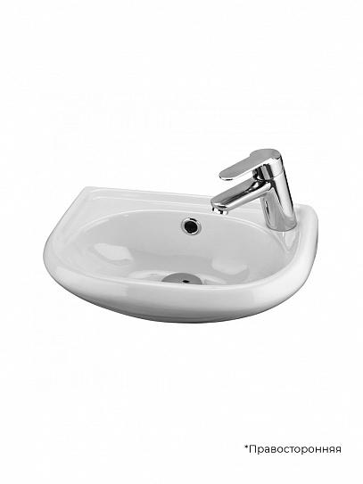 Раковина Santek Бриз 40 отверстие под смеситель справа 1WH110445