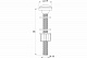 Арматура водосливная IDDIS Optima Home, 2-ур, нижний подвод, тип А, OPH2NA0i35