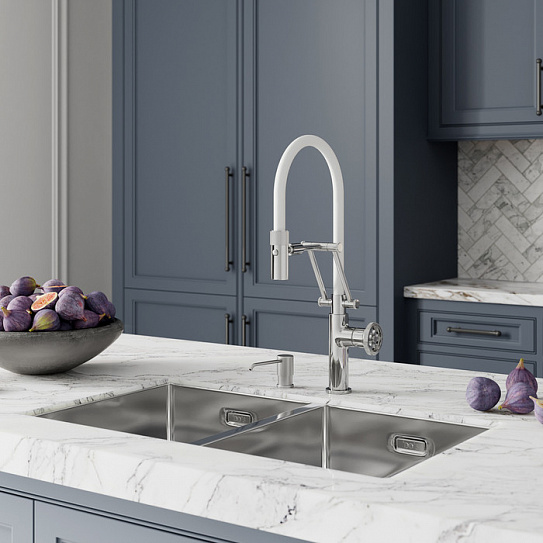 Смеситель для кухни с гибким изливом Iddis Grange GRASBFLi05, хром 