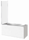 Шторка на ванну 80см Good Door Screen FO-80-C-CH ПД00121