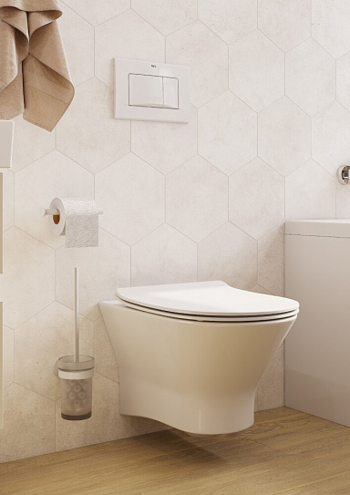 Унитаз подвесной Roca Leon ZRU9307612