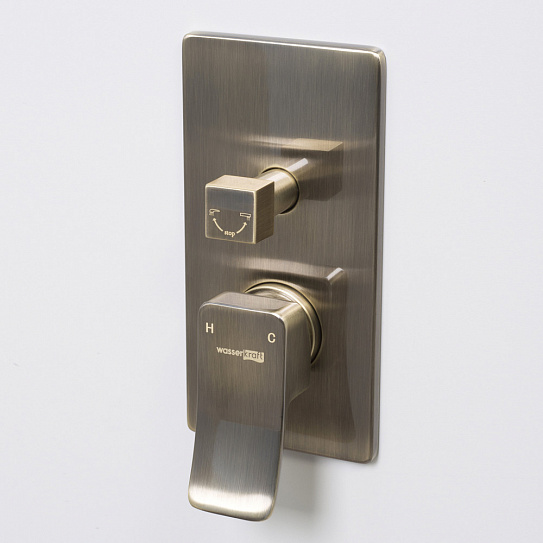 Смеситель для ванны и душа WasserKRAFT Exter 1641