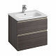 Тумба с раковиной Roca The Gap 60 2 ящика A857397402, городской дуб