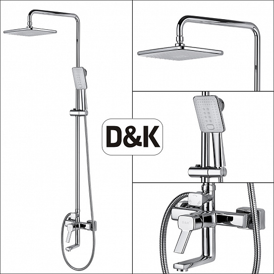 Душевая система D&K Rhein.Dusseldorf DA1493741B14