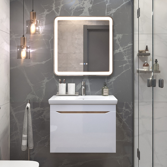 Тумба под раковину Grani 700-0-1 (под ум-к Como 70) навесная дуб золотой