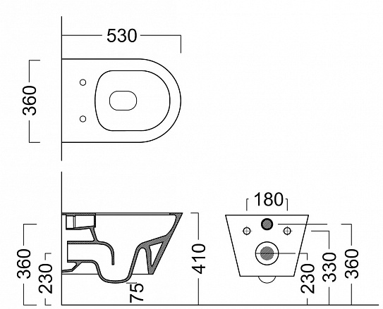 Сиденье для унитаза микролифт MONTEREY ZT-1025