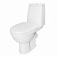 Напольный унитаз безободковый Sanita Марс WC CC Mars2-DM Rim WHTGS1