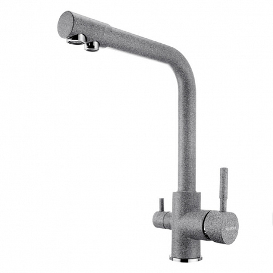 Смеситель для кухни Акватон Руан фильтр серый 1AX004FCXX230