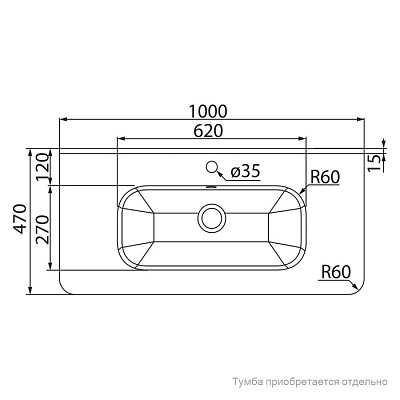 Раковина Iddis 10 0101B00i28