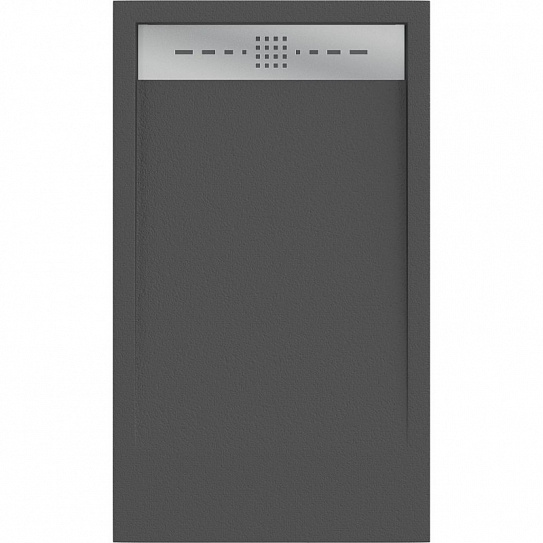 Поддон литьевой 160х90 GoodDoor Stella чёрный прямоугольный, ЛП00165