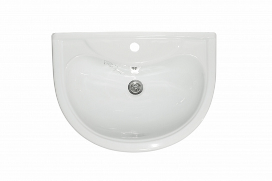 Раковина Оскольская Керамика "Престиж", 60 см декор (цветы)