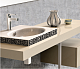 Раковина Sanita Luxe Next 60 Greek + кронштейн NXT60SLWB11BR