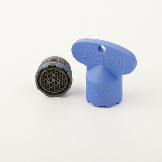 996P18B3SM Аэратор М18, пластик, наружная резьба, встраиваемый, для кухни