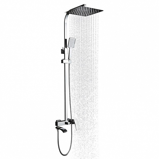 Душевая система со смесителем Gappo G07 G2407, хром