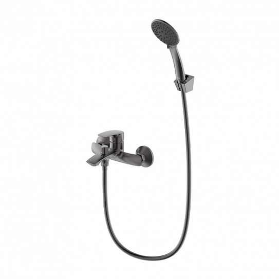 Смеситель для ванны, графит, Milardo Rora RORGM00M02