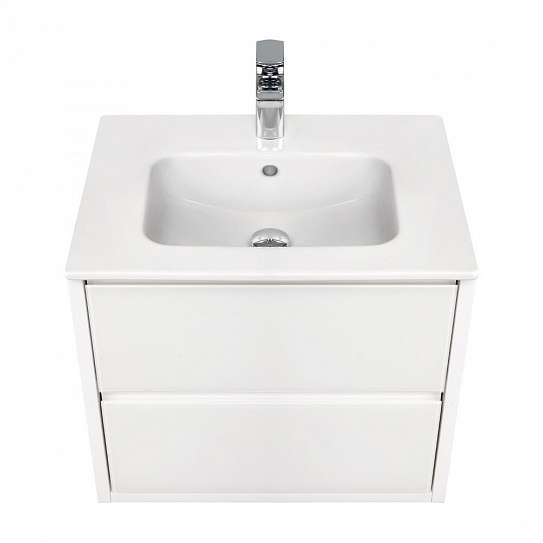 Тумба без раковины Акватон Римини 60 белая 1A226601RN010